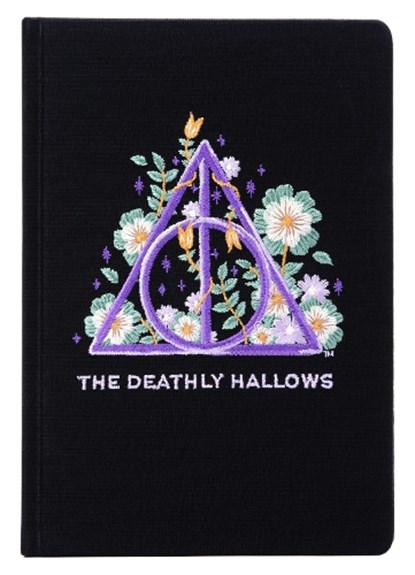 Harry Potter: Deathly Hallows Embroidered Journal, Insight Editions - Gebonden - 9798886635850