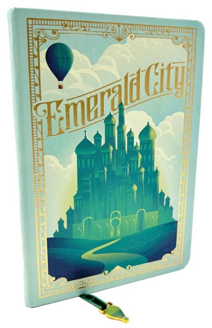 Wicked: Emerald City Journal with Ribbon Charm, Insights - Gebonden - 9798886637380