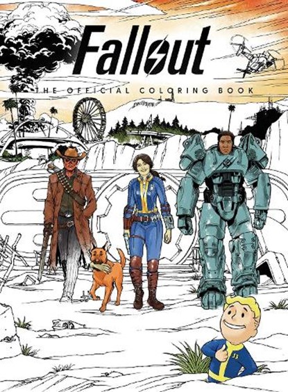 Fallout: The Official Coloring Book, Martin Cahill - Paperback - 9798886638394
