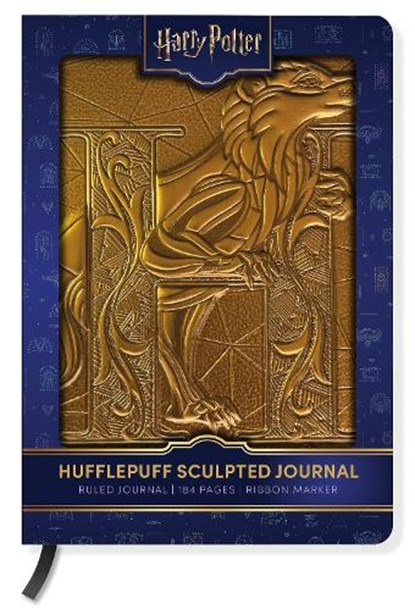 Harry Potter Sculpted Journal: Hufflepuff, Insight Editions - Gebonden - 9798886638837