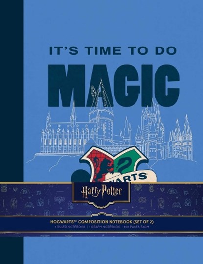Harry Potter: Hogwarts Composition Notebook Set (Set of 2), Insight Editions - Paperback - 9798886639537