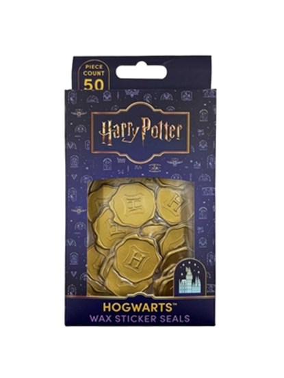 Harry Potter: Hogwarts Gold Wax Sticker Seals (Set of 50), Insight Editions - Paperback - 9798886639902