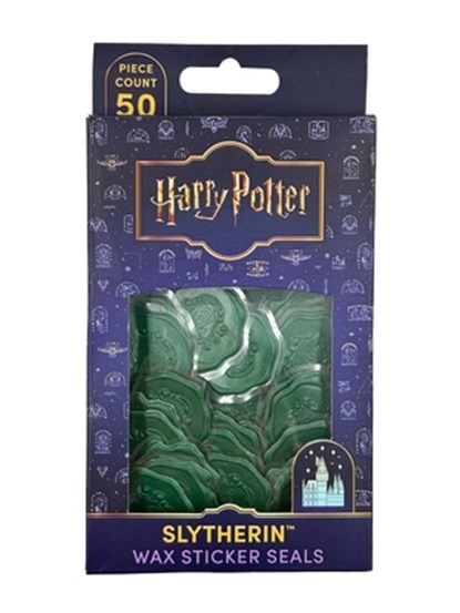 Harry Potter: Slytherin Wax Sticker Seals (Set of 50), Insight Editions - Paperback - 9798886639926