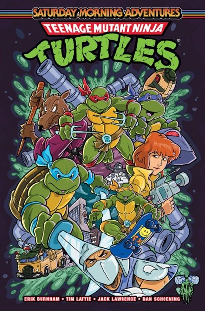 Teenage Mutant Ninja Turtles: Saturday Morning Adventures, Vol. 2, Erik Burnham ; Tim Lattie - Paperback - 9798887240794