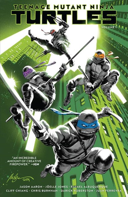 Teenage Mutant Ninja Turtles, Vol. 1: Return to New York, Jason Aaron ; Joelle Jones - Paperback - 9798887243061