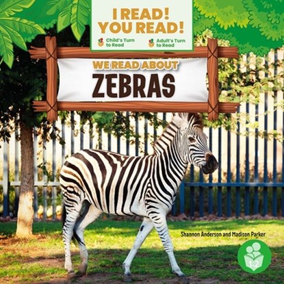 We Read about Zebras, Shannon Anderson - Gebonden - 9798887353074