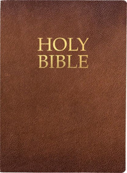 Kjver Holy Bible, Large Print, Acorn Bonded Leather, Thumb Index: (King James Version Easy Read, Red Letter, Brown), Whitaker House - Gebonden - 9798887691633