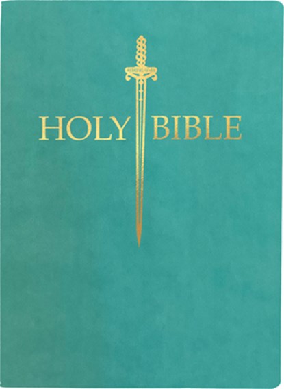 KJV Sword Bible, Large Print, Coastal Blue Ultrasoft: (Red Letter, Teal, 1611 Version), Whitaker House - Gebonden - 9798887692012