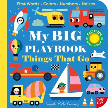 My Big Playbook: Things That Go, Ingela P. Arrhenius - Gebonden - 9798887772226