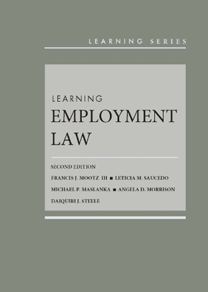 Learning Employment Law, West Academic Publishing - Gebonden - 9798887865140