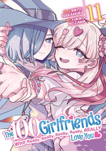 The 100 Girlfriends Who Really, Really, Really, Really, Really Love You Vol. 11, Rikito Nakamura - Paperback - 9798888438671