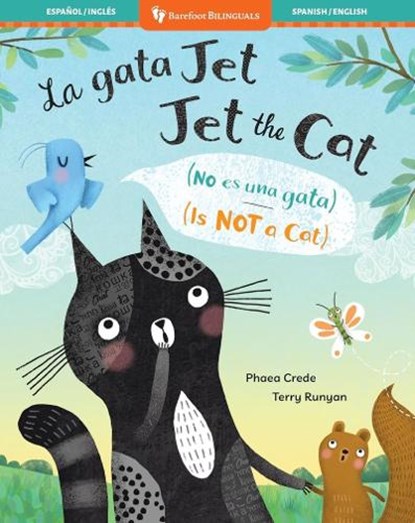 Jet the Cat (Is Not a Cat) (Bilingual Spanish & English), Phaea Crede - Paperback - 9798888594353