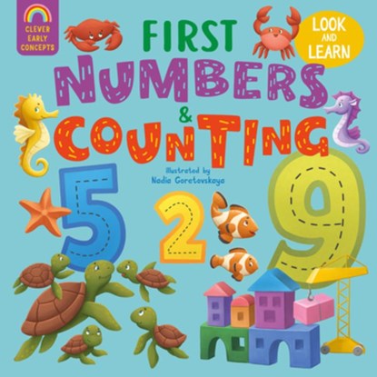 First Numbers and Counting, Clever Publishing - Gebonden - 9798888671344