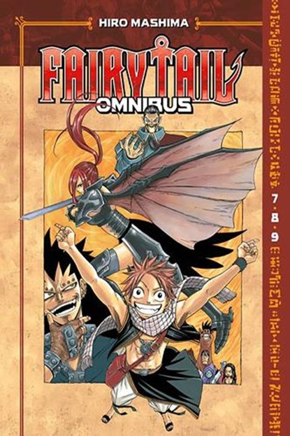 Fairy Tail Omnibus 3 (Vol. 7-9), Hiro Mashima - Paperback - 9798888771488