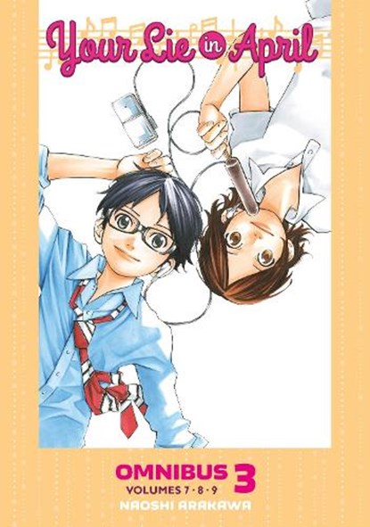 Your Lie in April Omnibus 3 (Vol. 7-9), Naoshi Arakawa - Paperback - 9798888772263
