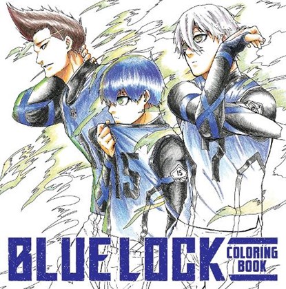 Blue Lock Coloring Book, Muneyuki Kaneshiro - Paperback - 9798888775134