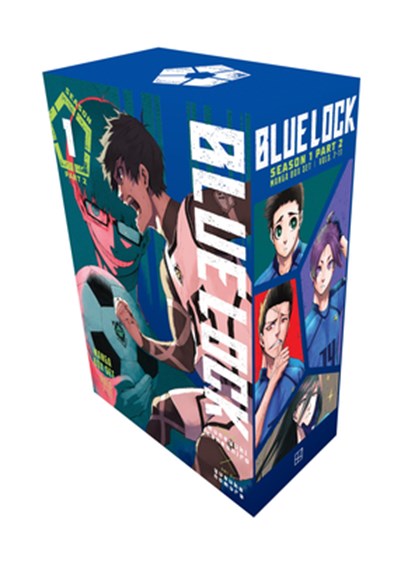 Blue Lock Season 1 Part 2 Manga Box Set, Muneyuki Kaneshiro - Paperback - 9798888775875