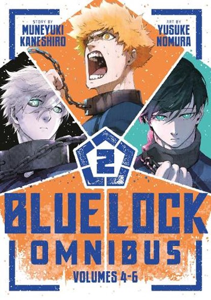 Blue Lock Omnibus 2 (Vol. 4-6), Muneyuki Kaneshiro - Paperback - 9798888778227