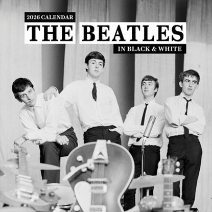 Cal 2026- The Beatles: In Black & White Wall, The Beatles - Gebonden - 9798889613374