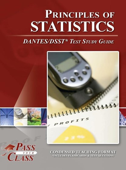 Principles of Statistics DANTES / DSST Test Study Guide, Passyourclass - Gebonden - 9798890062390