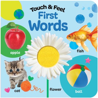 Touch & Feel First Words, Fhiona Galloway - Gebonden - 9798890191366