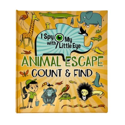 Animal Escape Count & Find (I Spy with My Little Eye), Steve Smallman - Gebonden - 9798890191489
