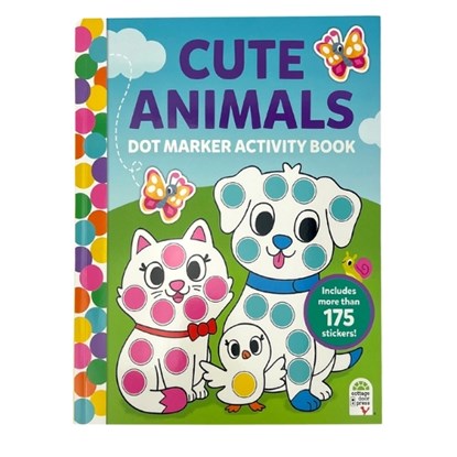 Dot Marker Activity Book Cute Animals, Carlo Beranek - Paperback - 9798890192431
