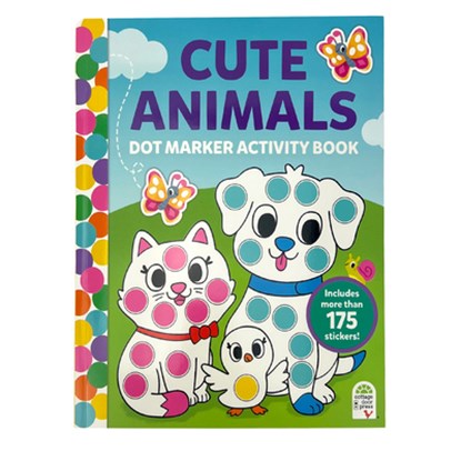 Dot Marker Activity Book Cute Animals, Carlo Beranek - Paperback - 9798890192431