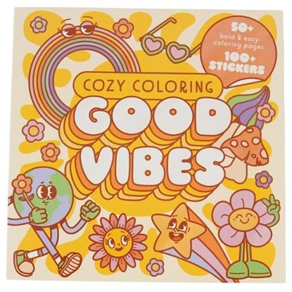 Cozy Coloring Good Vibes: With Stickers, Parragon Books - Paperback - 9798890193964