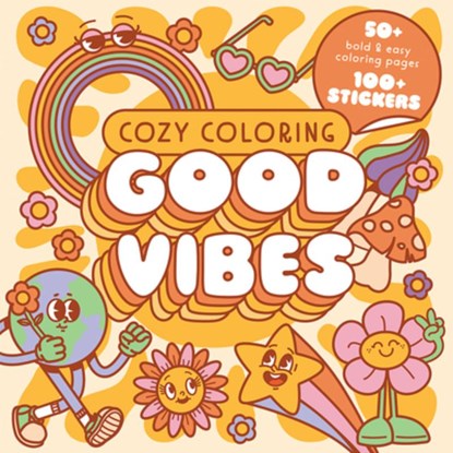 Cozy Coloring Good Vibes: With Stickers, Parragon Books - Paperback - 9798890193964