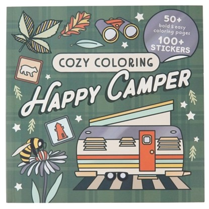 Cozy Coloring Happy Camper, Danbee Park - Paperback - 9798890195319