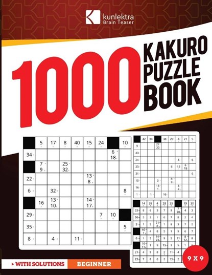 |Kunlektra Brain Teaser| 1000+ 9 x 9 Kakuro Puzzle Book for Adults, Kunlektra Brain Teaser - Paperback - 9798890360625