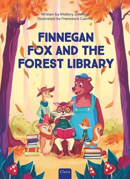 Finnegan Fox and the Forest Library, Mallory Johnson - Gebonden - 9798890631244
