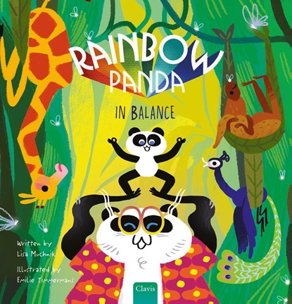 Rainbow Panda in Balance, Lisa Muchnik - Gebonden - 9798890631633