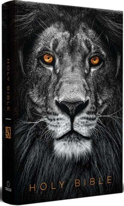 KJV Holy Bible, Large Print, Handy Size Format, Hardcover, Lion of Judah, Ribbon Marker, and Red Letter, Origin - Gebonden - 9798890982582