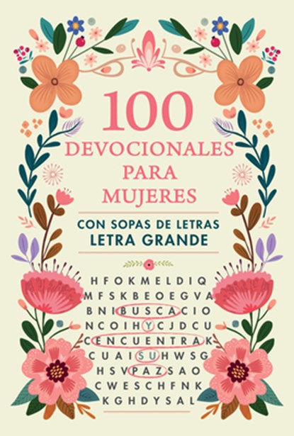 100 Devocionales Para Mujeres. Con Sopa de Letras (Letra Grande) / One Hundred Devotionals for Women with Word Search, Origen - Paperback - 9798890983404