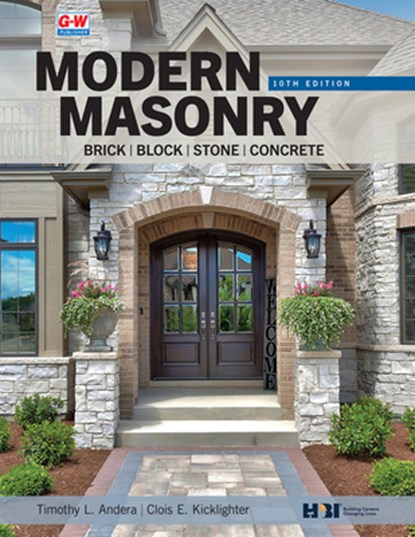 Modern Masonry: Brick, Block, Stone, Concrete, Timothy L. Andera - Gebonden - 9798891188174