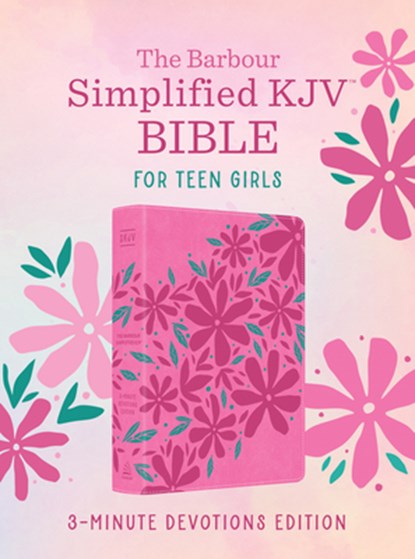 The Barbour Simplified KJV Bible for Teen Girls--3-Minute Devotions Edition, Barbour Bibles - Paperback - 9798891511798