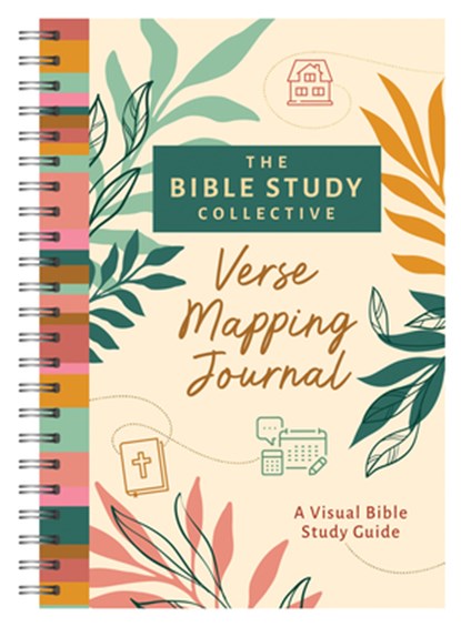 Bible Study Collective: Verse Mapping Journal: A Visual Bible Study Guide, Compiled by Barbour Staff - Gebonden - 9798891512023