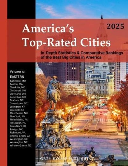 America's Top-Rated Cities, Vol. 4 East, 2025: 0, David Garoogian - Paperback - 9798891791015