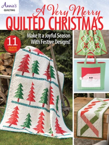 A Very Merry Quilted Christmas, Annie's - Paperback - 9798892533607