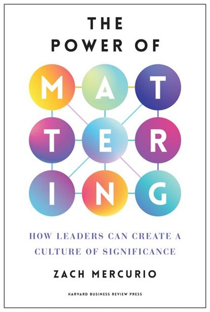 The Power of Mattering, Zach Mercurio - Gebonden - 9798892790123