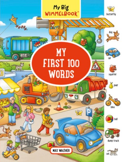 My Big Wimmelbook® - My First 100 Words, Max Walther - Gebonden - 9798893031157