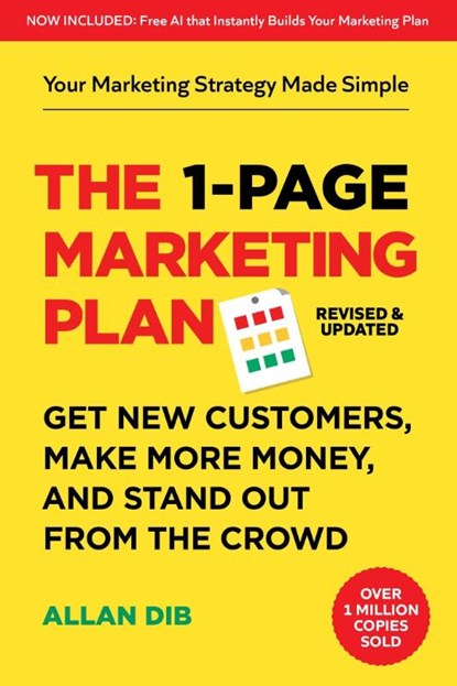 The 1-Page Marketing Plan, Allan Dib - Paperback - 9798893311020
