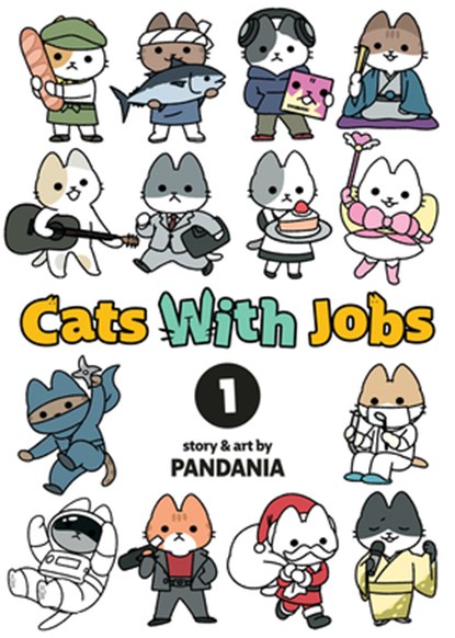 Cats With Jobs Vol. 1, PANDANIA - Paperback - 9798893734584