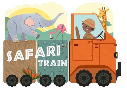 Safari Train, Christopher Robbins - Gebonden - 9798893960594