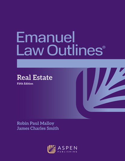 Emanuel Law Outlines for Real Estate, Robin Paul Malloy - Paperback - 9798894100814
