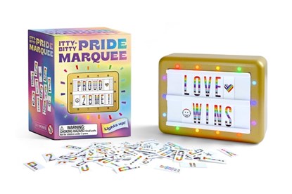 Itty-Bitty Pride Marquee: Lights Up!, Running Press - Gebonden - 9798894140063