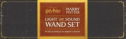 Harry Potter: Harry Potter Light and Sound Wand Set: Plays 12 Spells in Harry's Voice!, Donald Lemke - Gebonden - 9798894140995