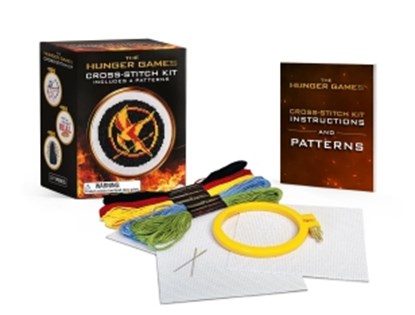 The Hunger Games Cross-Stitch Kit: Includes 4 Patterns, Running Press - Paperback - 9798894141541